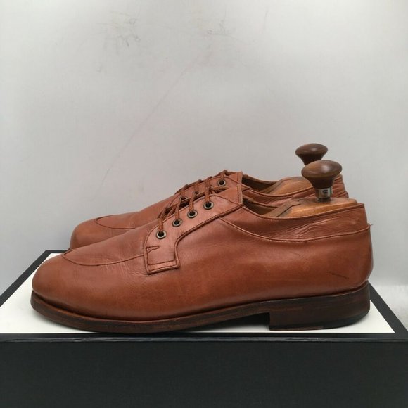 Rubaiyat by Martin Stieglitz Brown Leather Oxford Dress Shoes Men's Size 10 US - Picture 5 of 12